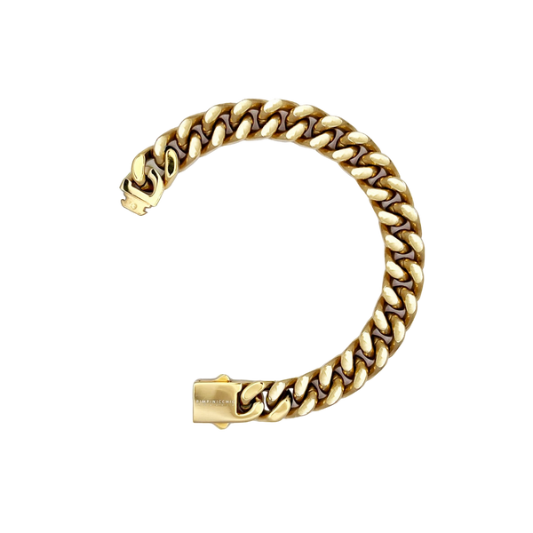 9TH AVE GOLD CURB CHAIN BRACELET