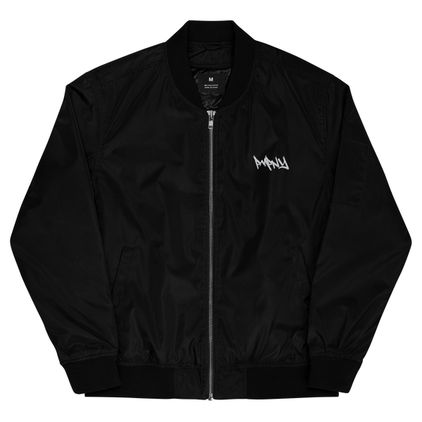 Embroidered PMPNY Recycled Bomber Jacket