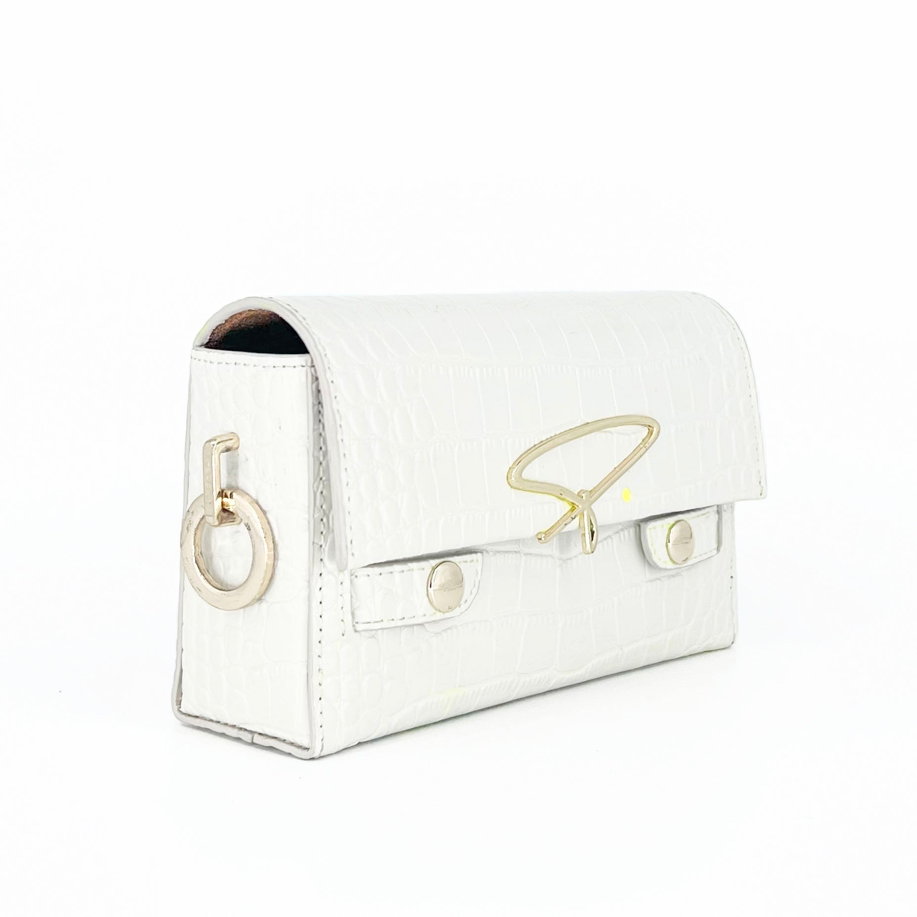 81W SIGNATURE CAMERA BAG IN WHITE