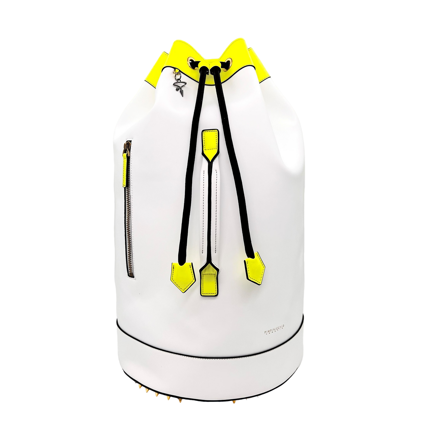 88G Bucket Backpack IN WHITE AND YELLOW