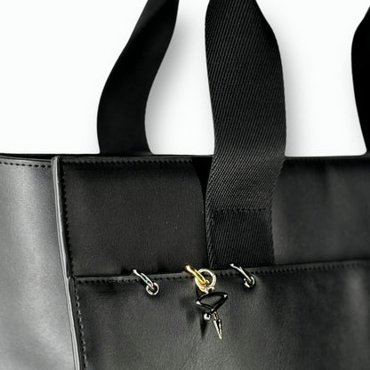 235W Tote Bag in Black