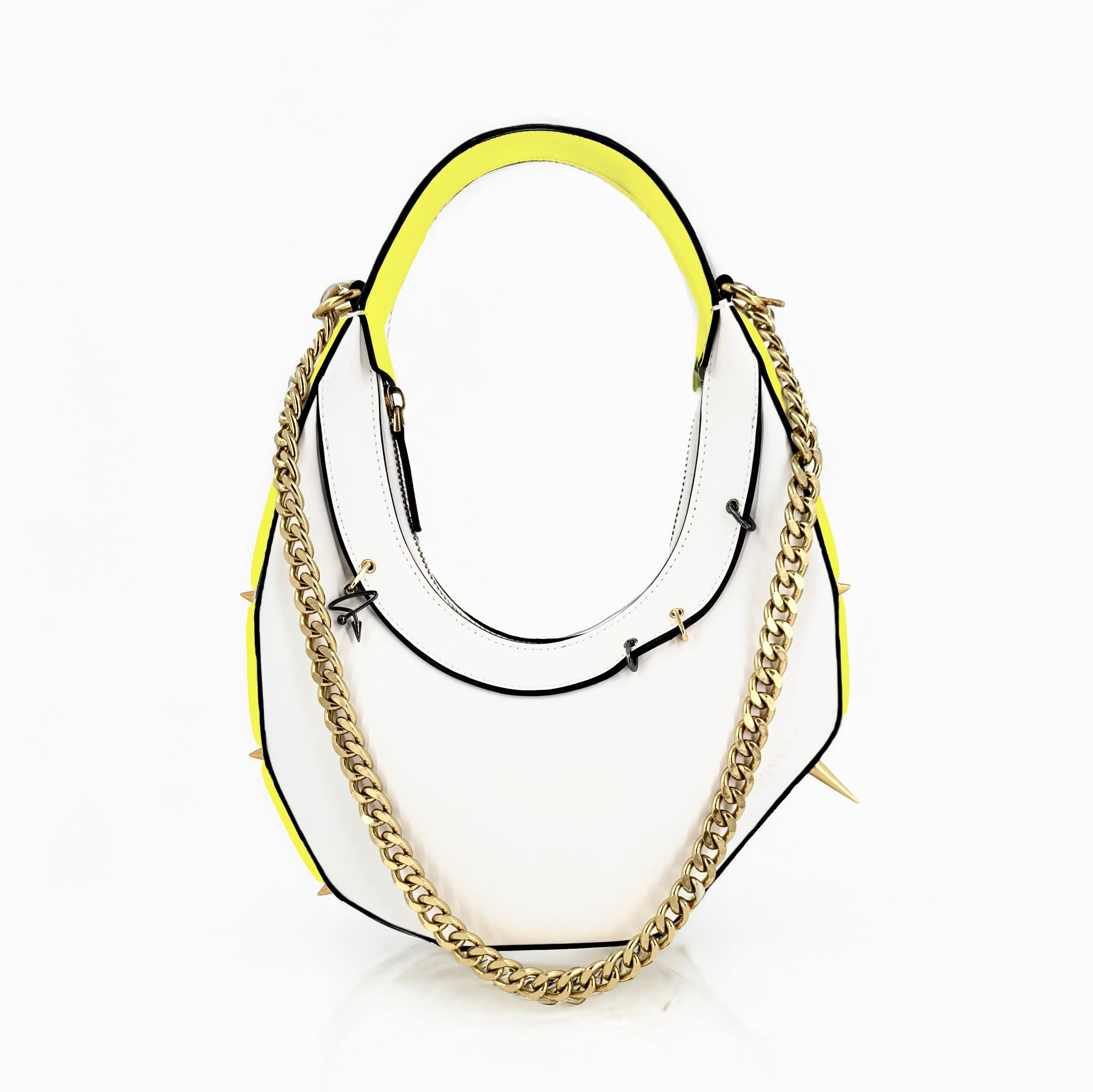 515W Asymmetrical Hobo Bag In Black